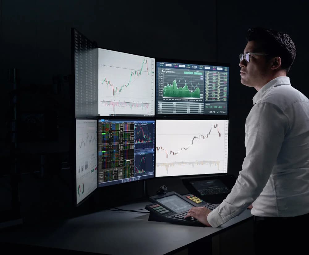 Financial research background